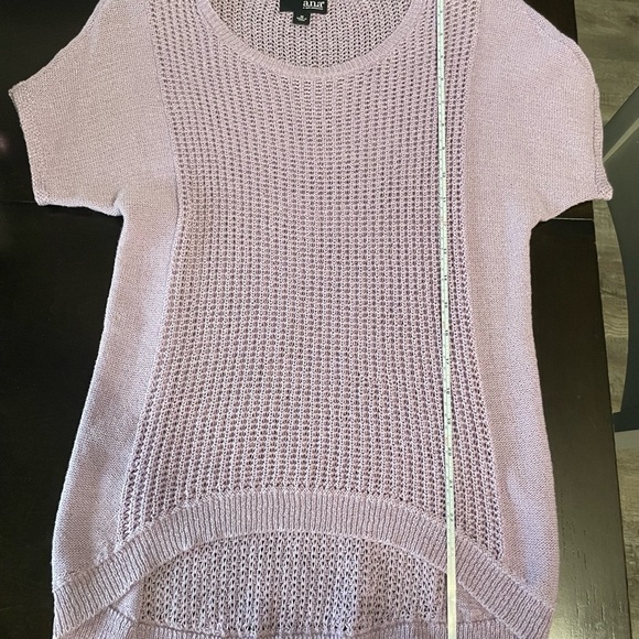 a.n.a Lavender Knit Top in size medium - Picture 8 of 11